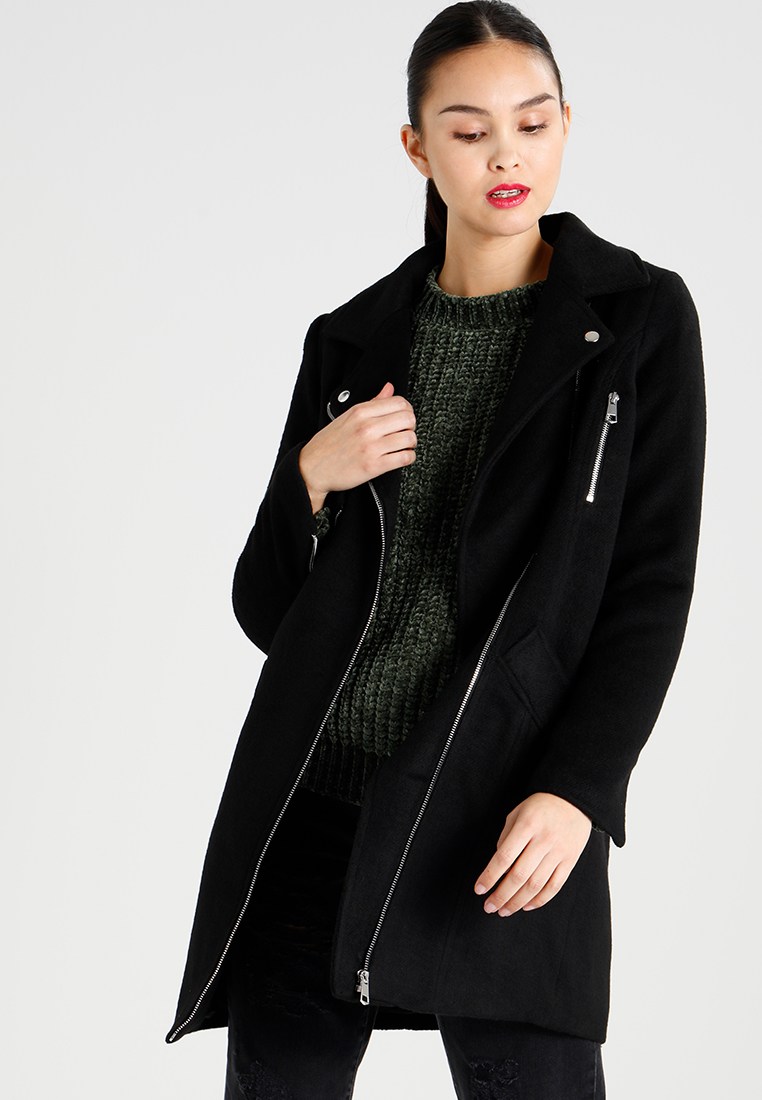 Black Short Coat for Women