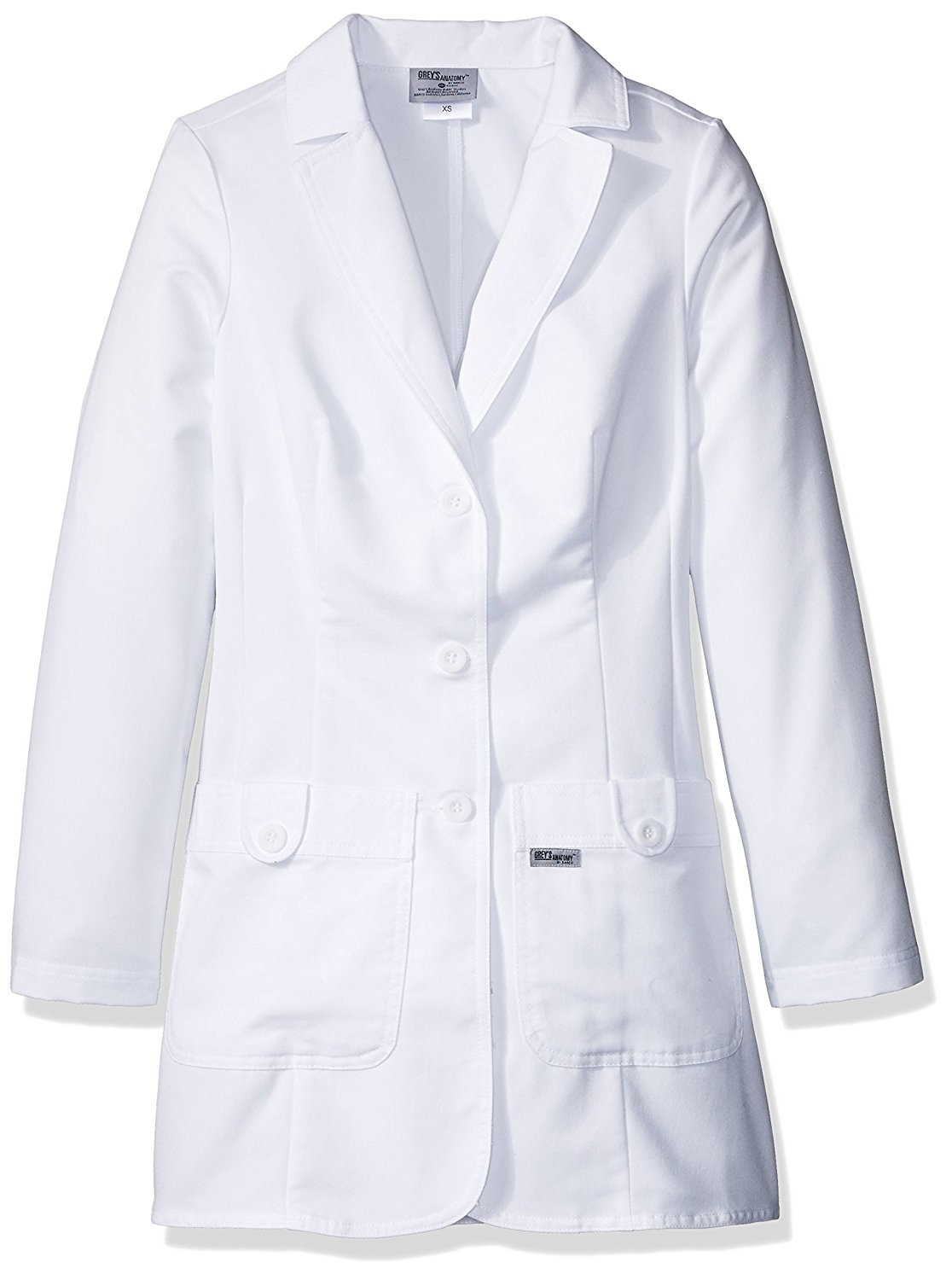 Grey's Anatomy Women's Two Pocket Fitted Lab Coat
