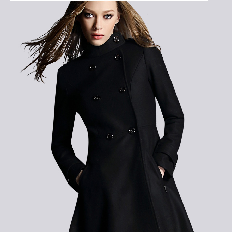 Dress Up Yourself and Look Classy with Black Winter Coat | Fit Coat