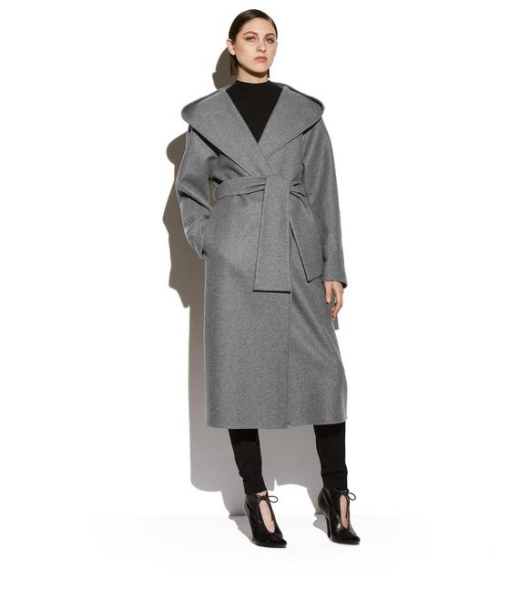 Tom Ford Double Cashmere Hooded Coat
