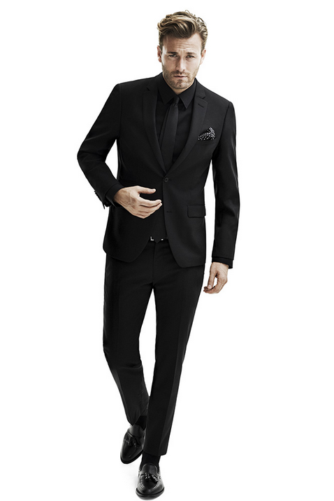 Trendy Black Suit
