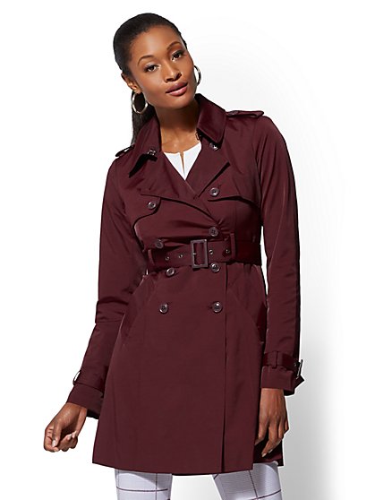 Belted Trench Outerwear Coat