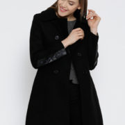 Black Overcoat For Women Fancy