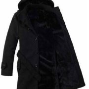 Black Winter Coat With Fur Hood Stunning