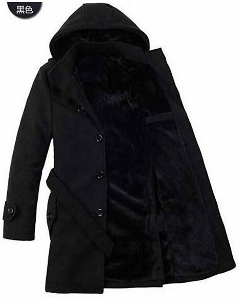 Black Winter Coat with Fur Hood – Gives You the Best Stylish Look | Fit ...