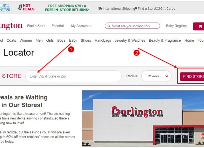 Burlington Coat Factory Near Me