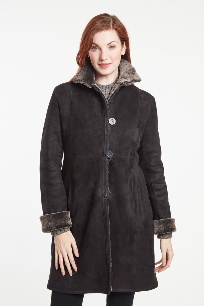 scaling Women Hooded Coat ♥ Women Solid Thicker Winter Slim Warm Lammy Jacket Hair Collar Coat Overcoat