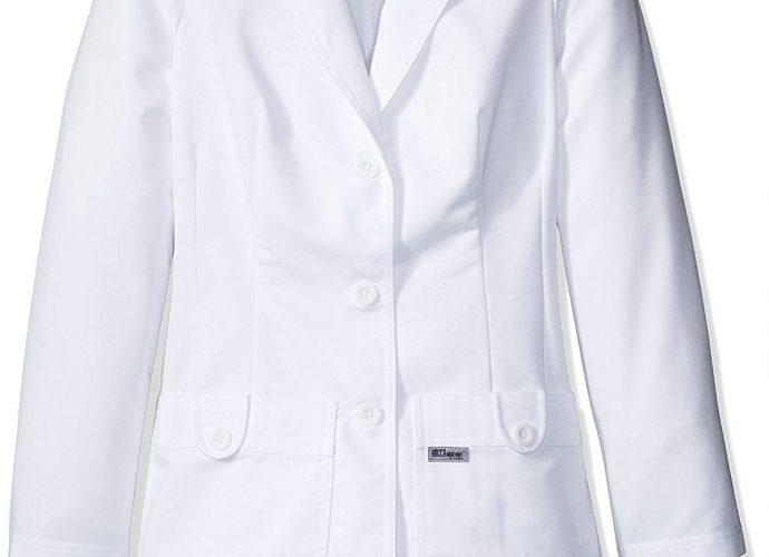 Grey's Anatomy Women's Two Pocket Fitted Lab Coat