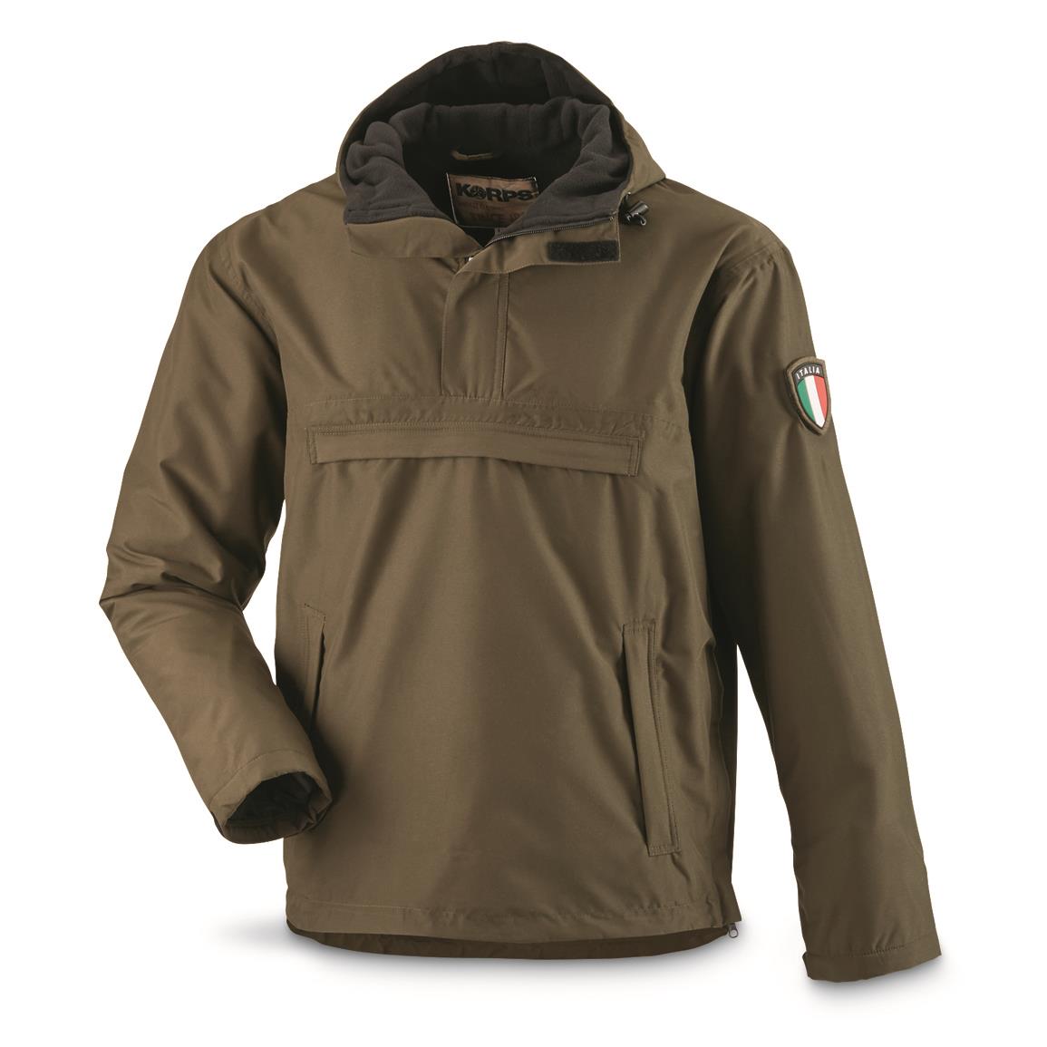 Italian Military Surplus Insulated Anorak Jacket