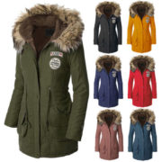 Long Hooded Winter Coat For Women Comfy