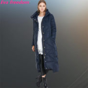 Long Hooded Winter Coat For Women Trendy