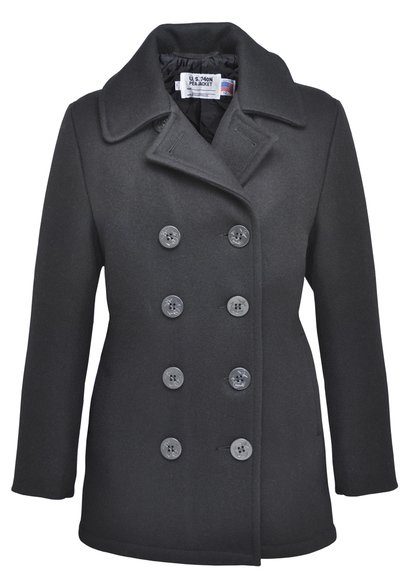 Long Pea Coat for Women