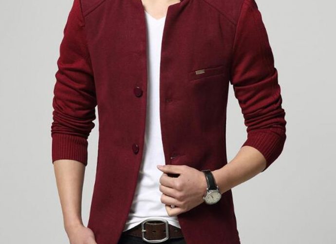 Maroon Blazer for Men