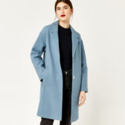 Single Breasted Cocoon Coat