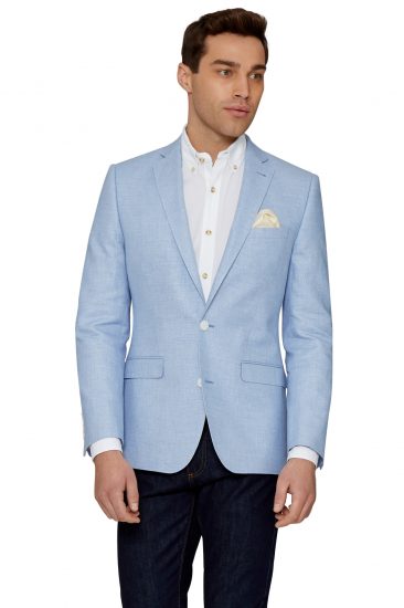 light sky blue colour blazer