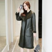 Warm Leather Jacket For Women Fancy